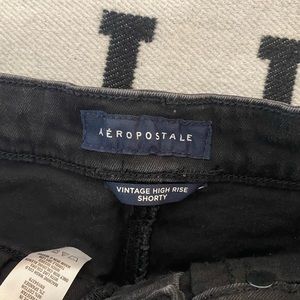 Aeropostale Black Jean Shorts